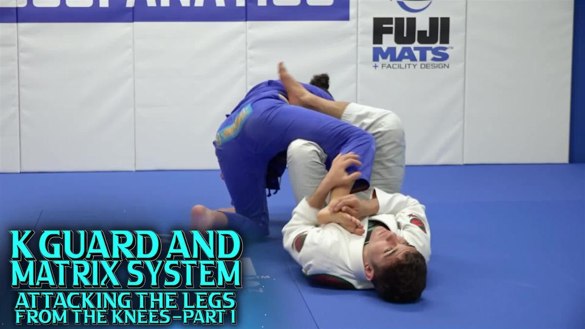 K Guard and Matrix System: Attacking The Legs From The Knees Part 1 by Mikey Musumeci image 3