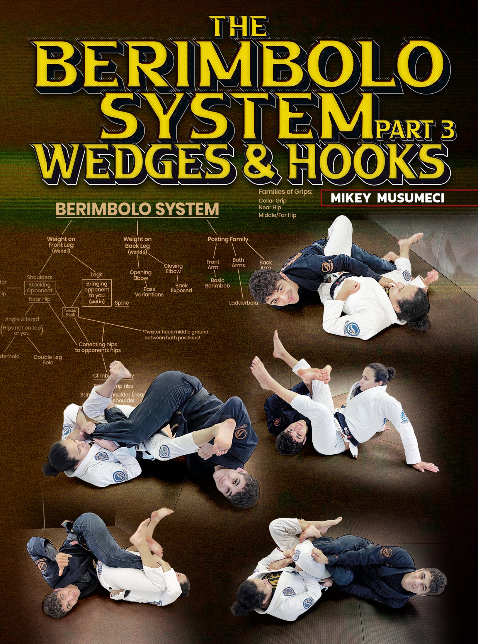 The Berimbolo System Part 3: Wedges and Hooks by Mikey Musumeci image 1