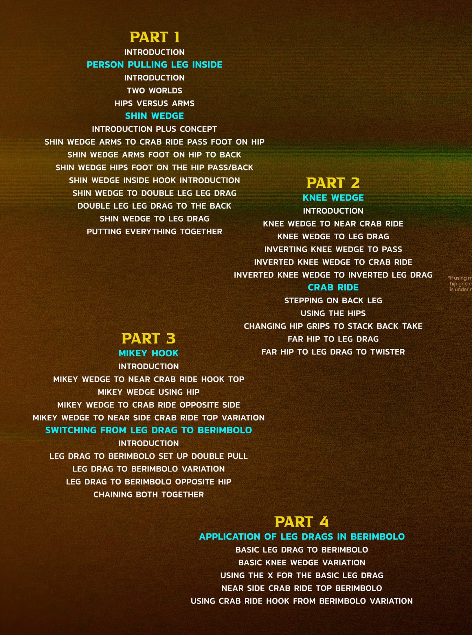 The Berimbolo System Part 3: Wedges and Hooks by Mikey Musumeci image 2