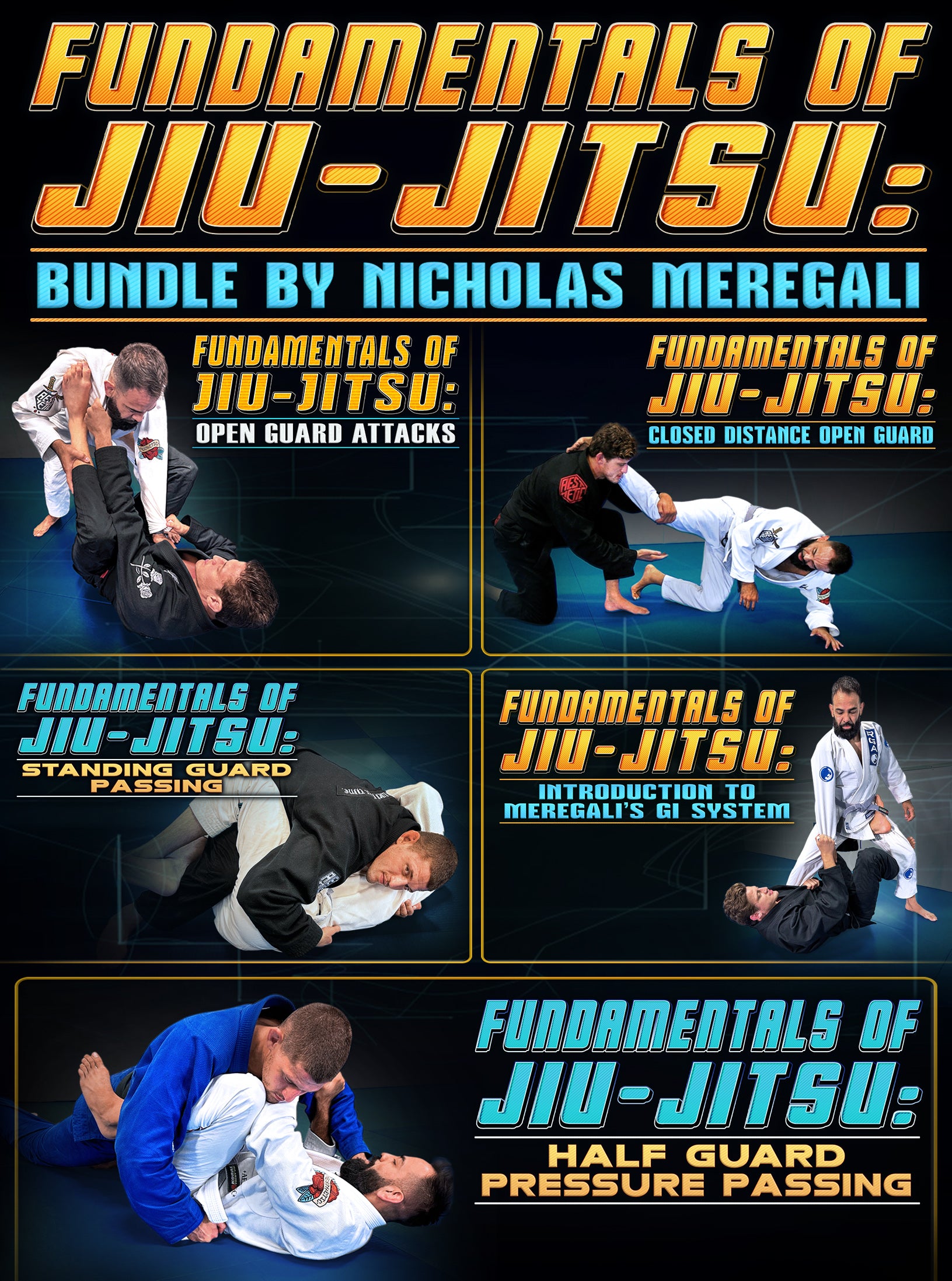 Fundamentals Of Jiu Jitsu Bundle by Nicholas Meregali