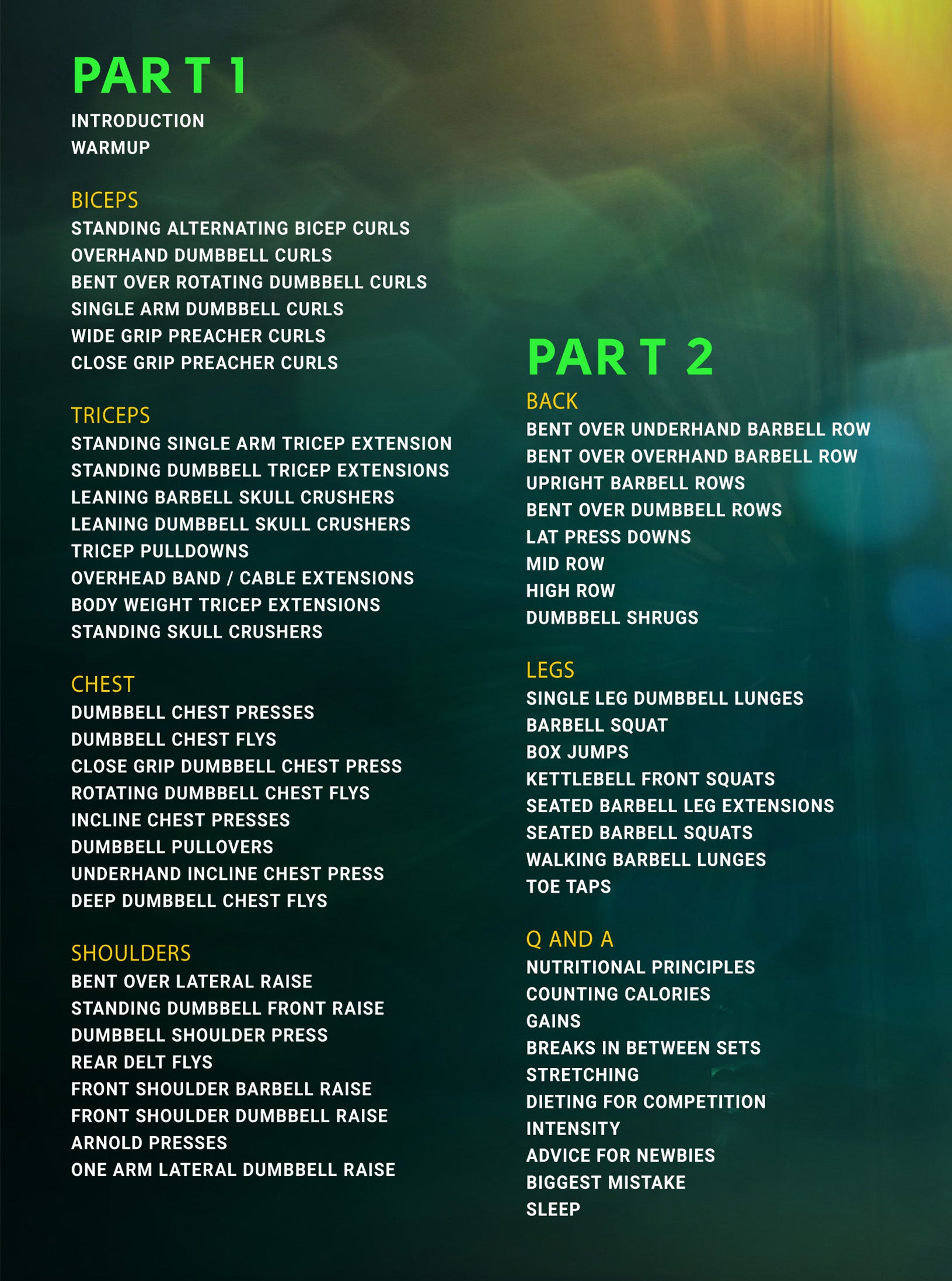 The Perfect Lifting Workout by Nick Rodriguez image 2