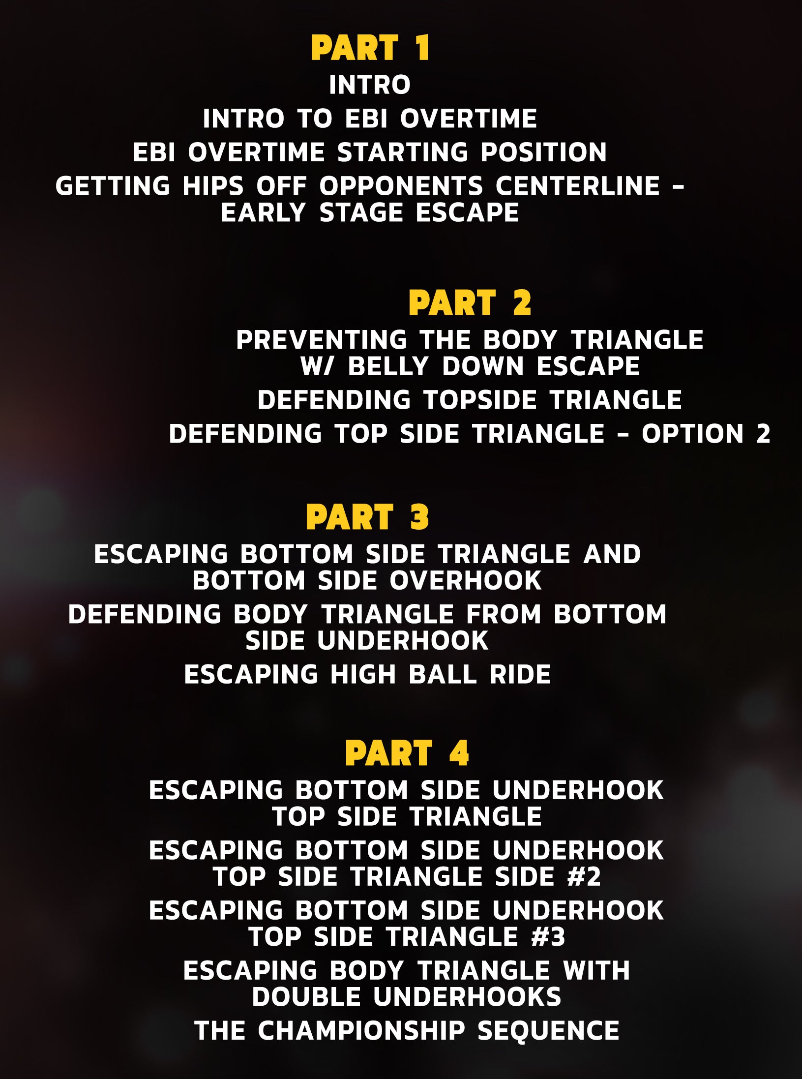 Get Off Me Son! EBI Back Escapes by Nick Rodriguez image 2