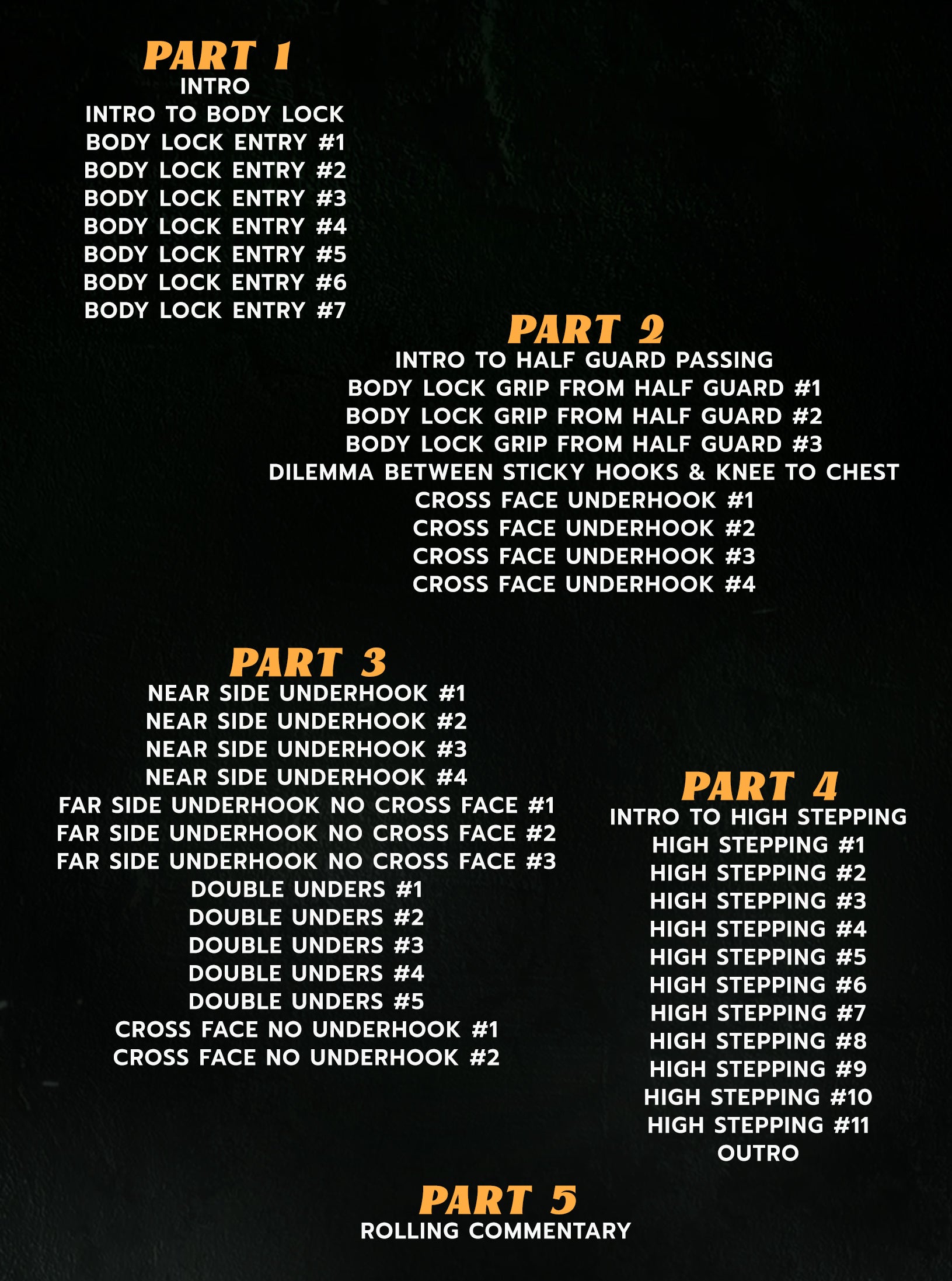 Interplay Between High Step and Body Lock Passing by Nicky Ryan image 2