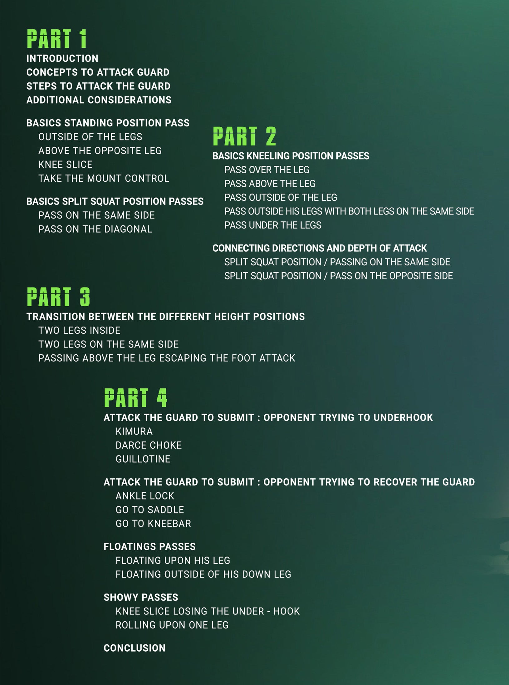 Luta Livre Concepts: Attacking The Guard by Nicolas Renier image 2