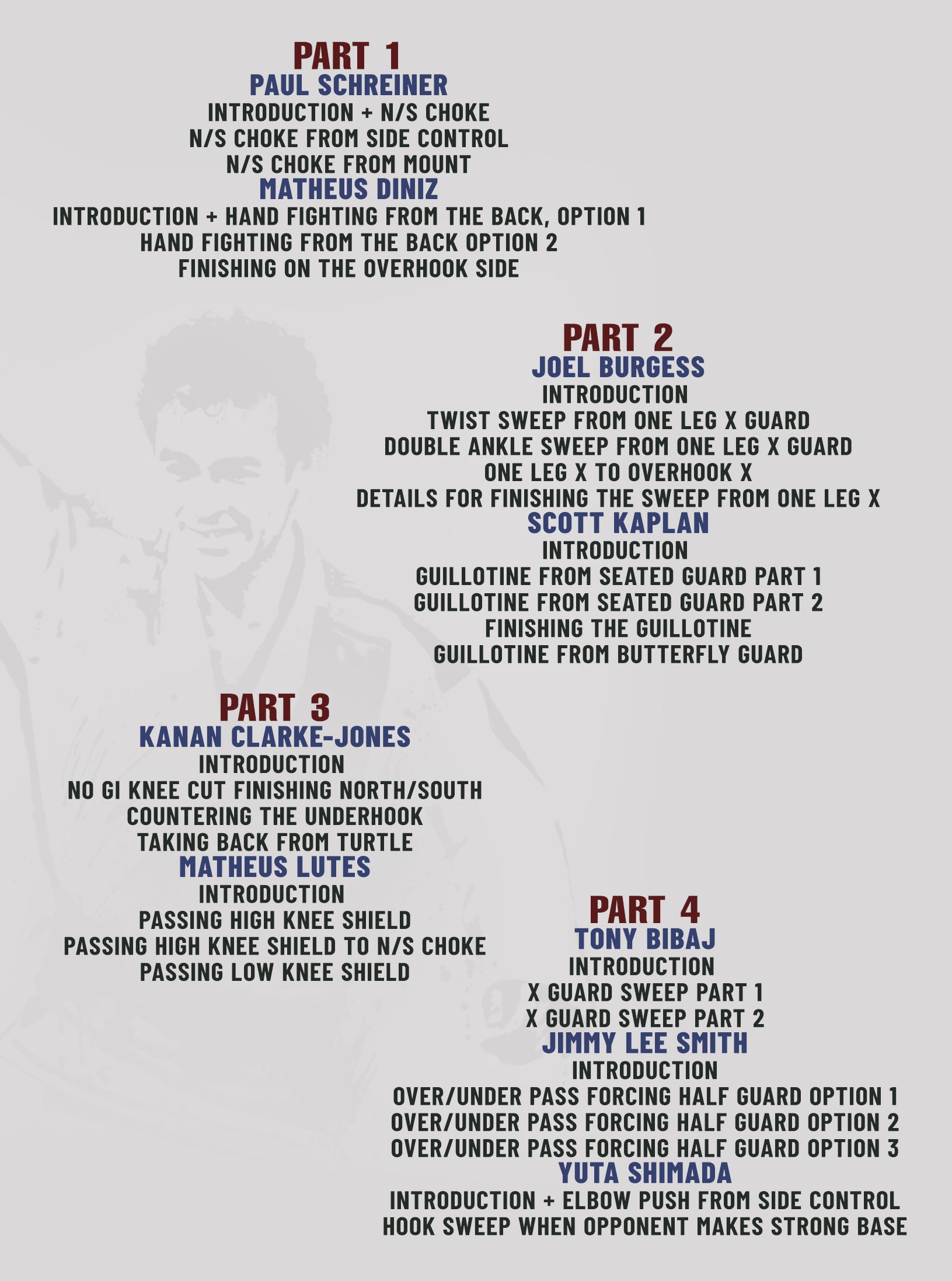 The Best Marcelo Garcia Techniques Taught By His Black Belt Instructors by Team Marcelo Garcia image 2