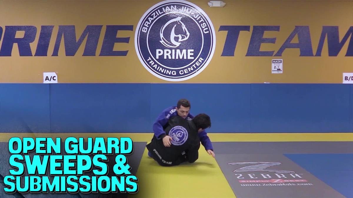 Open Guard Sweeps and Submissions by Marcelo Motta image 3