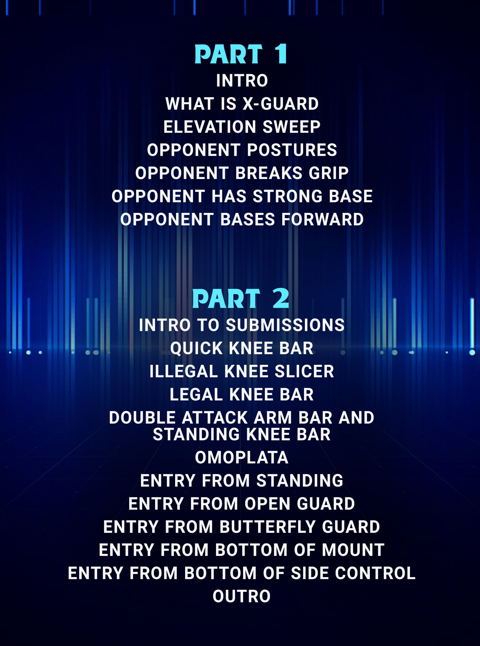 X Guard Sweeps, Submissions and Entries by Marcos Santos image 2