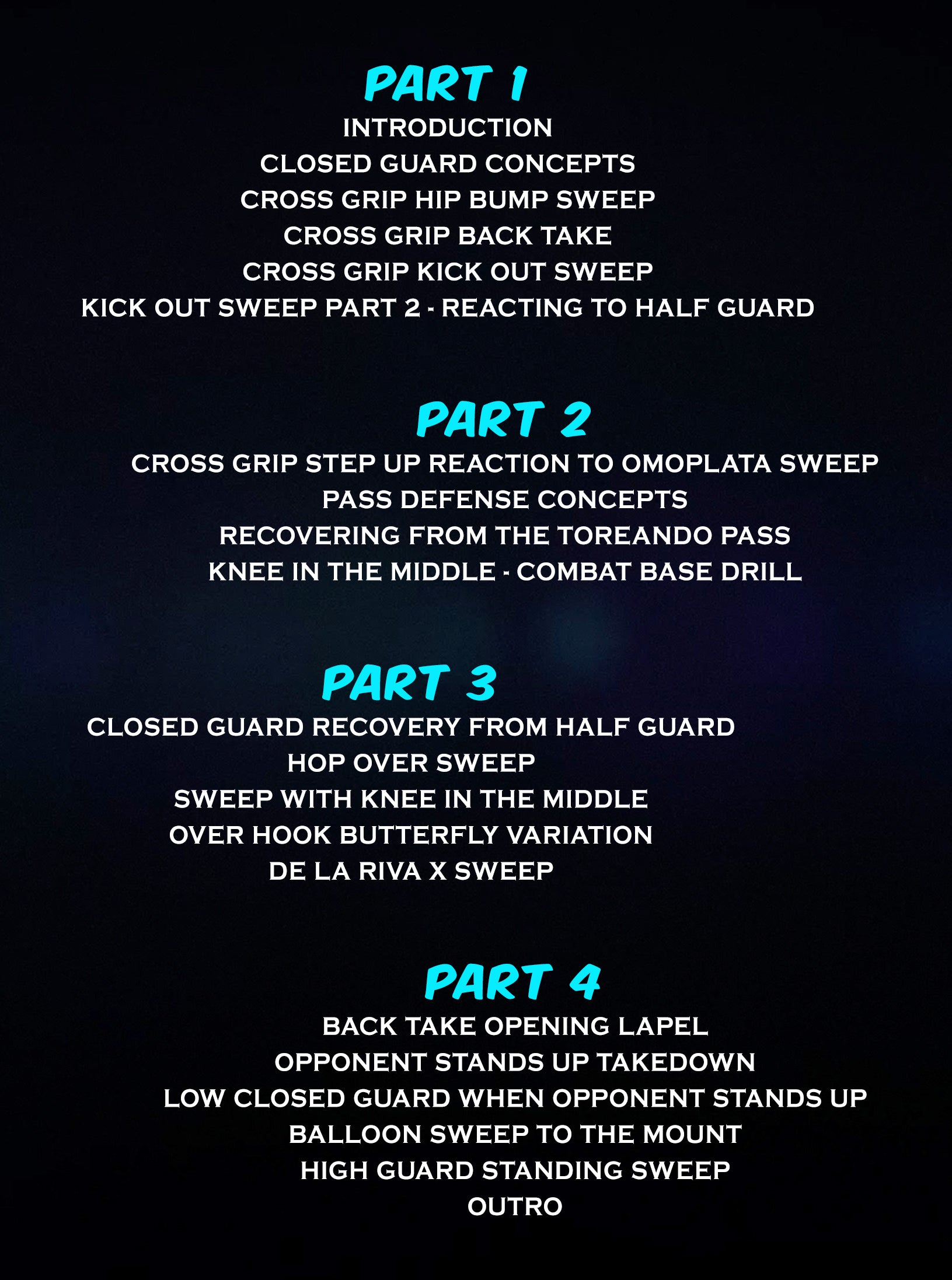 The Effective Closed Guard Sweeps by Marcos Tinoco image 2