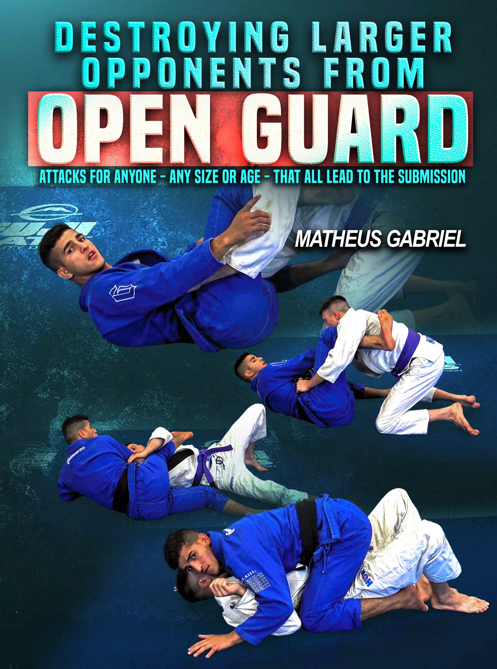Destroying Larger Opponent From Open Guard by Matheus Gabriel image 1