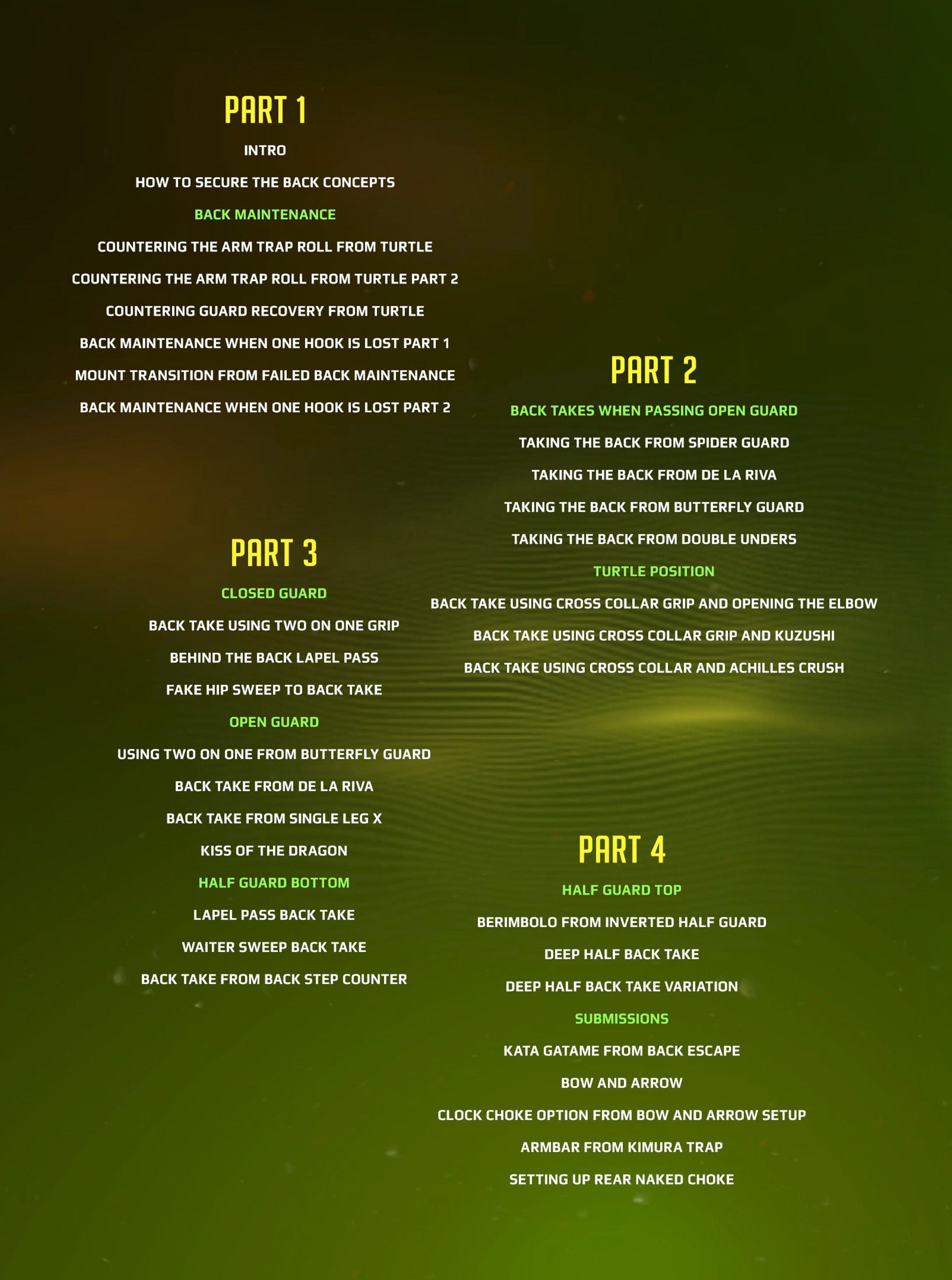 I Got Your Back: Back Takes And Finishes From Everywhere by Matheus Gonzaga image 2