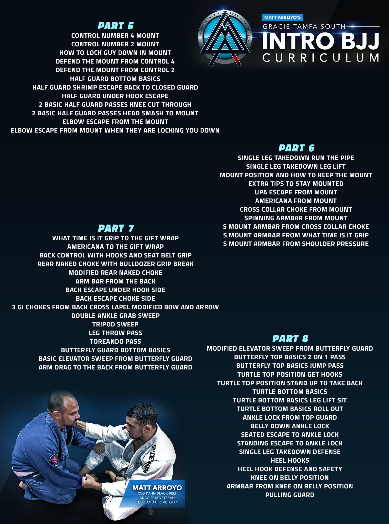 Gracie Tampa South Intro BJJ Curriculum by Matt Arroyo image 4