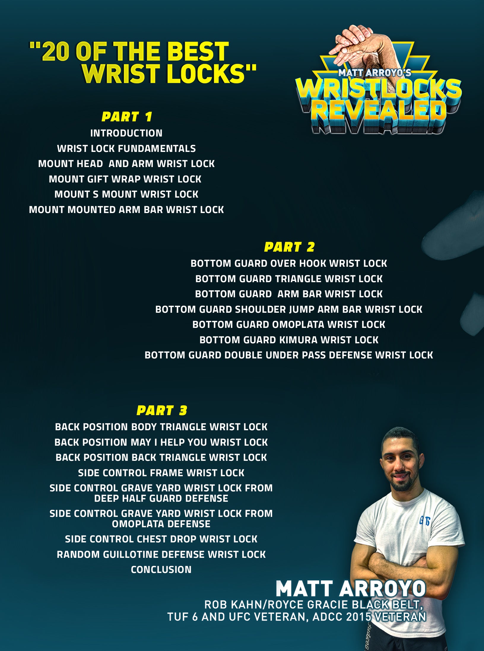 Wrist Locks Revealed by Matt Arroyo image 2