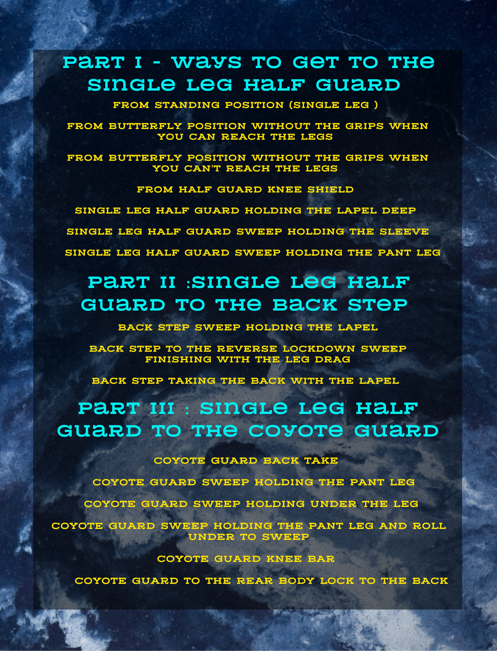 Half Guard Evolution: Old School To New School by Rodnei Barbosa image 2