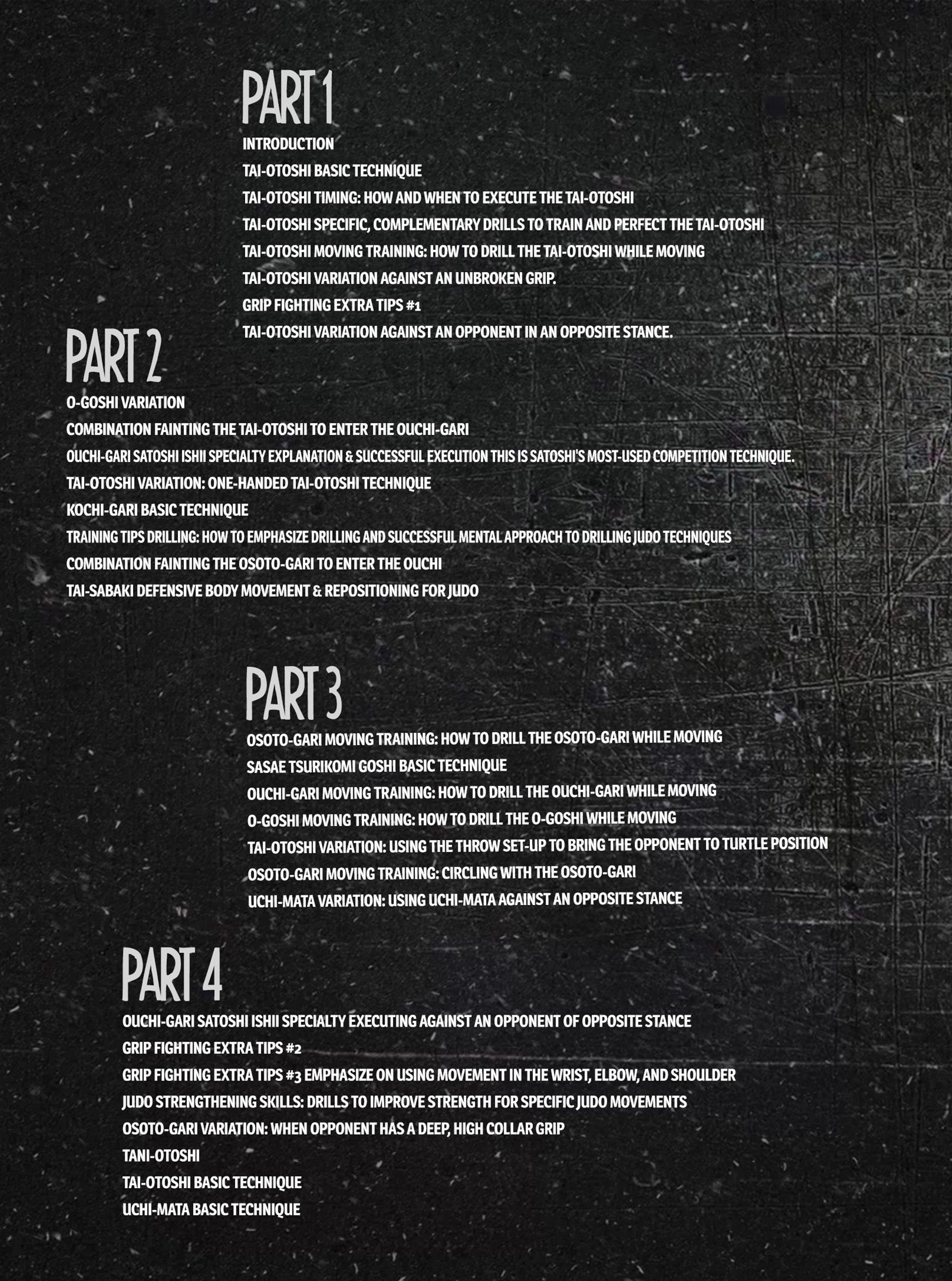 Tachi Waza Intensive by Satoshi Ishii image 2