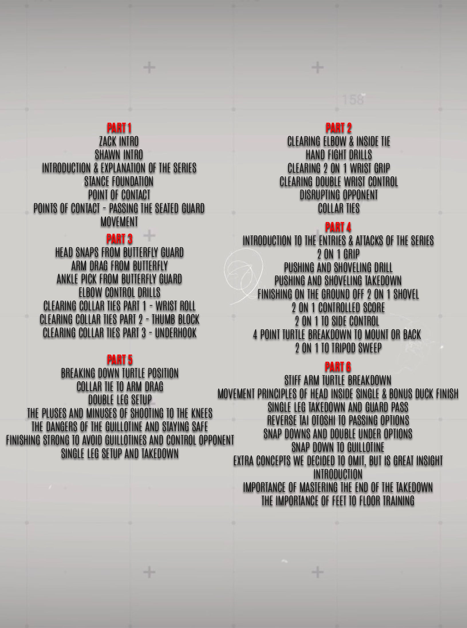 The Grappling Continuum: Wrestling Techniques, Jiu Jitsu Purpose. Part 1: Fundamental Tie Ups & Finishing Strong by Zack Esposito, Shawn Williams, and Warren Stout image 2