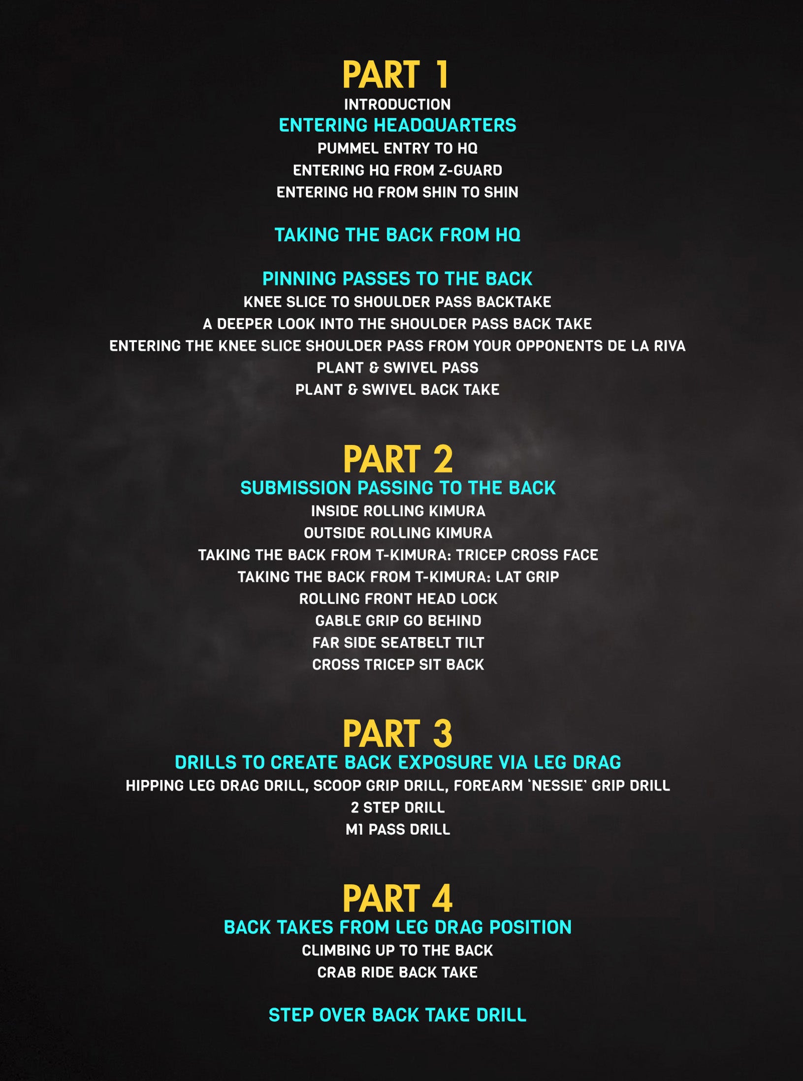 10th Planet Top Game No Gi Back Takes by PJ Barch image 2