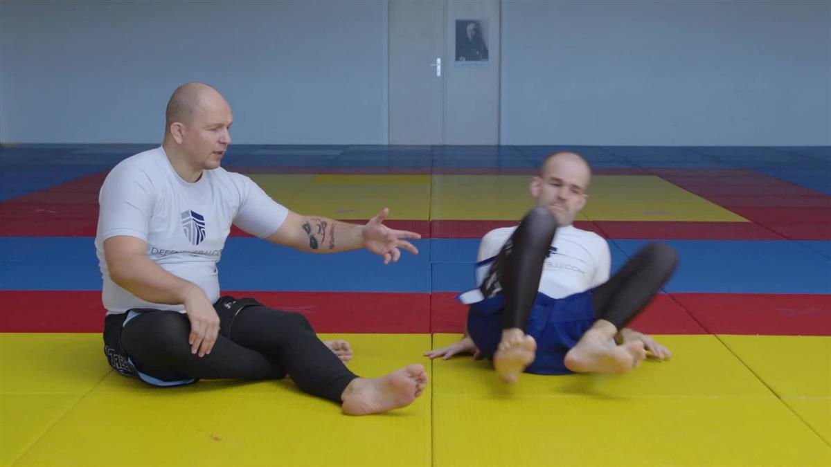 Sideways Open Guard by Priit Mihkelson image 5