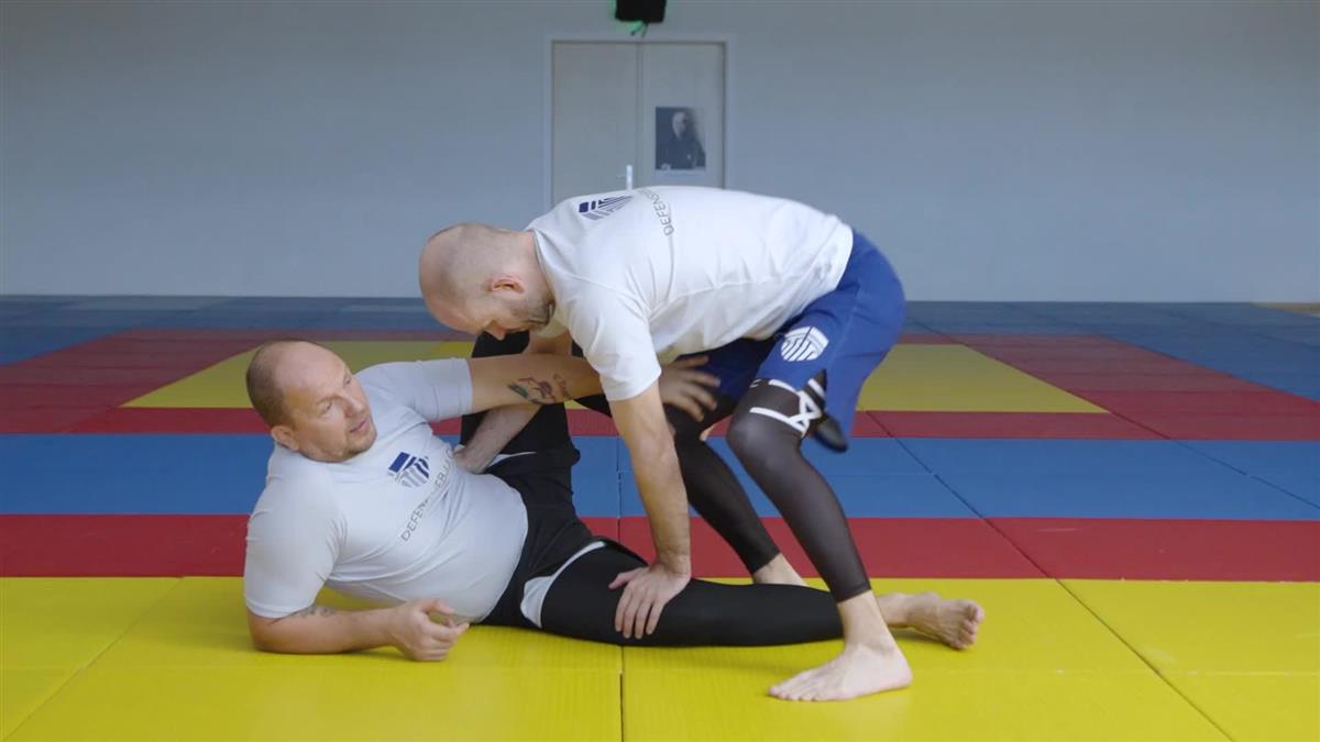 Sideways Open Guard by Priit Mihkelson image 6