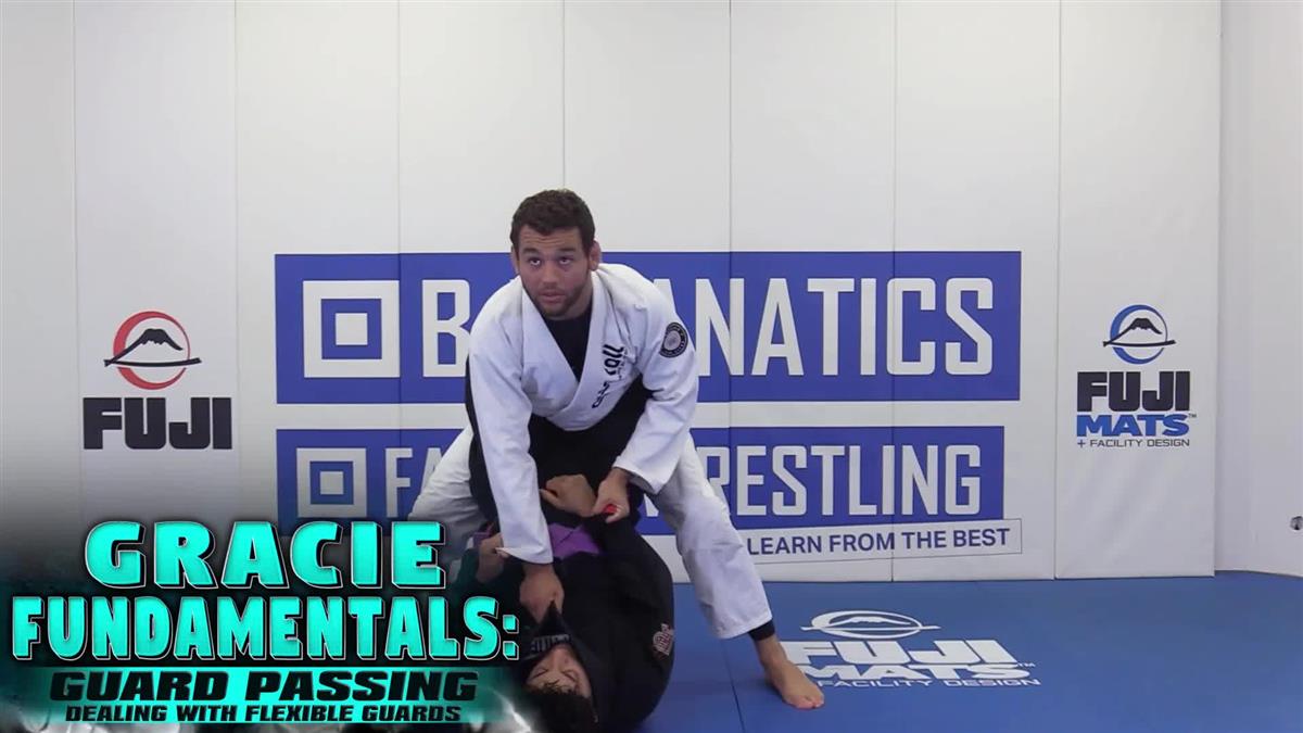 Gracie Fundamentals: Guard Passing - Dealing With Flexible Guards by Rayron Gracie image 3