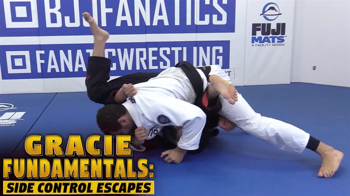 Gracie Fundamentals: Side Control Escapes by Rayron Gracie image 3