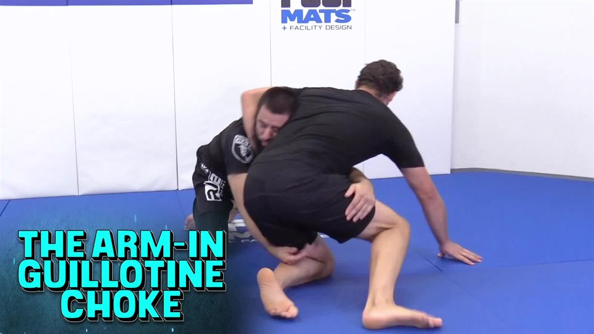 The Arm-In Guillotine Choke by Ricardo Almeida image 3