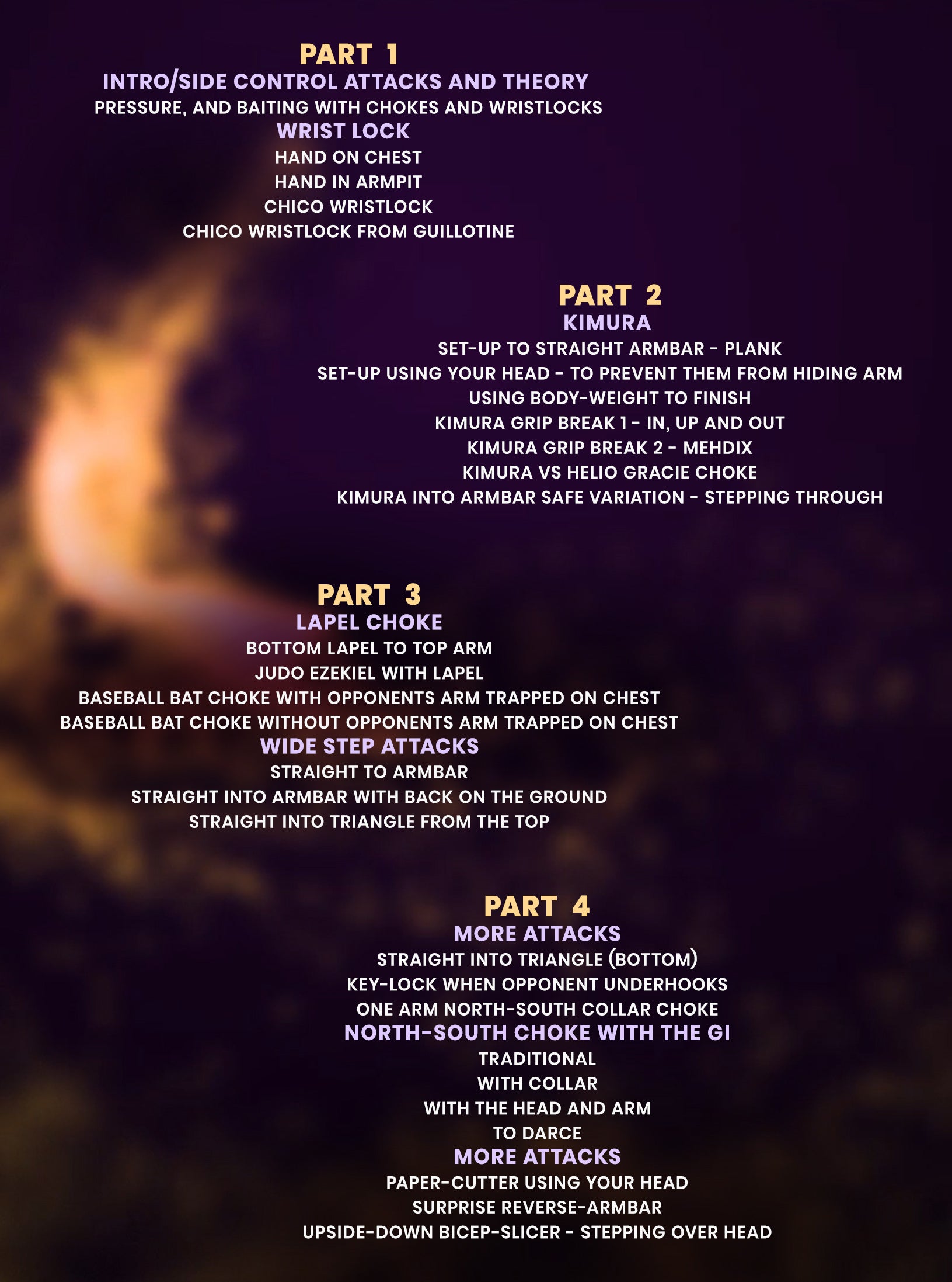 PTSD Submissions From Side Control by Robert Drysdale image 2