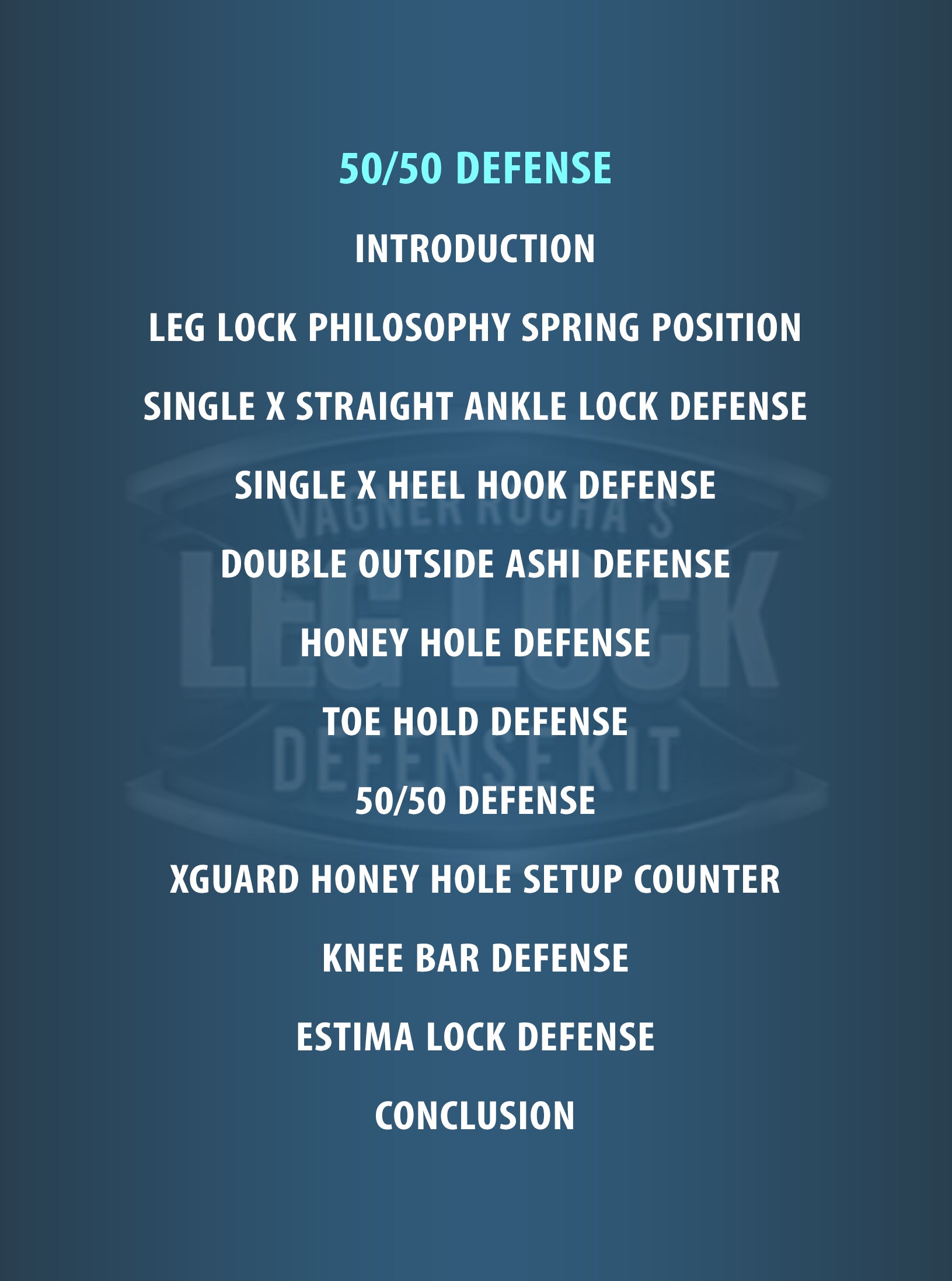 Leg Lock Defense Kit by Vagner Rocha BJJ image 2