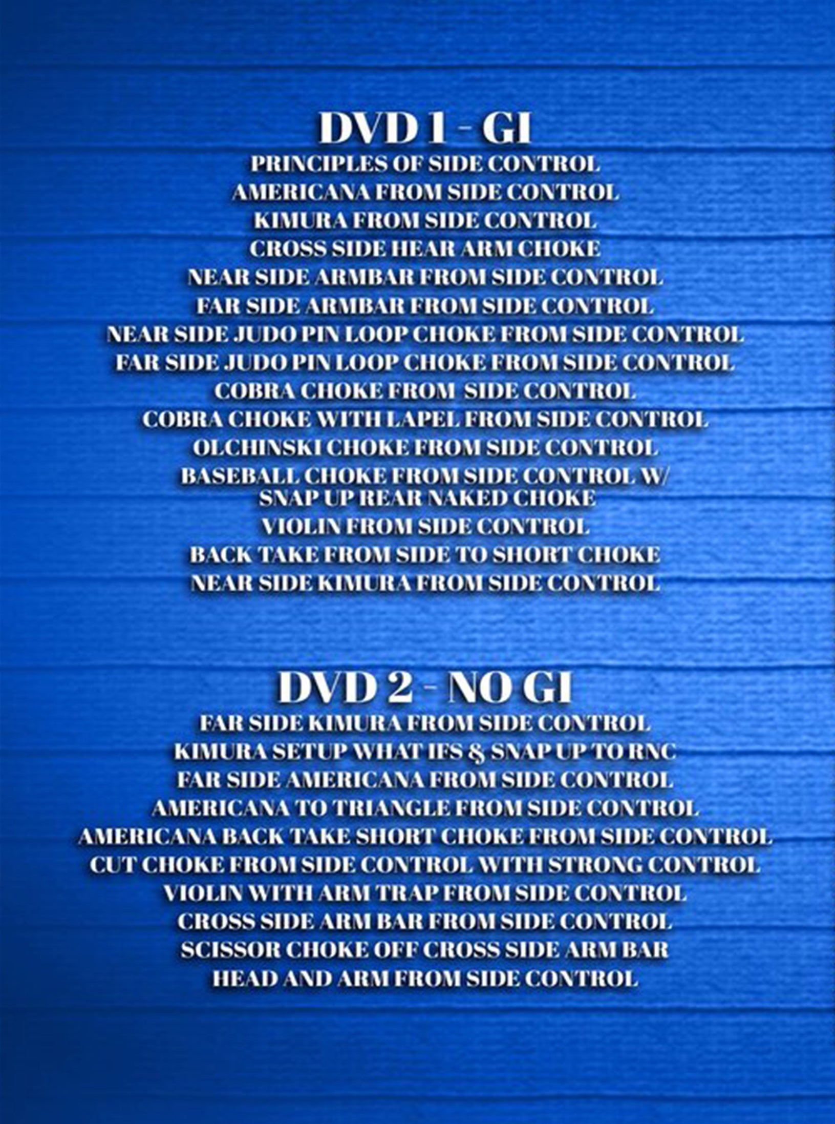 Side Control Destruction Gi & NoGi by Will Grundhauser image 2