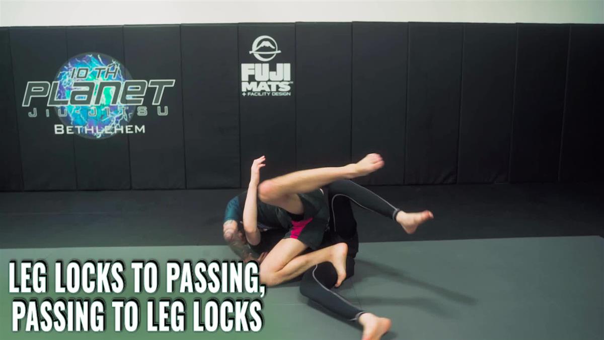Leglocks To Passing, Passing To Leglocks by Zach Maslany image 3