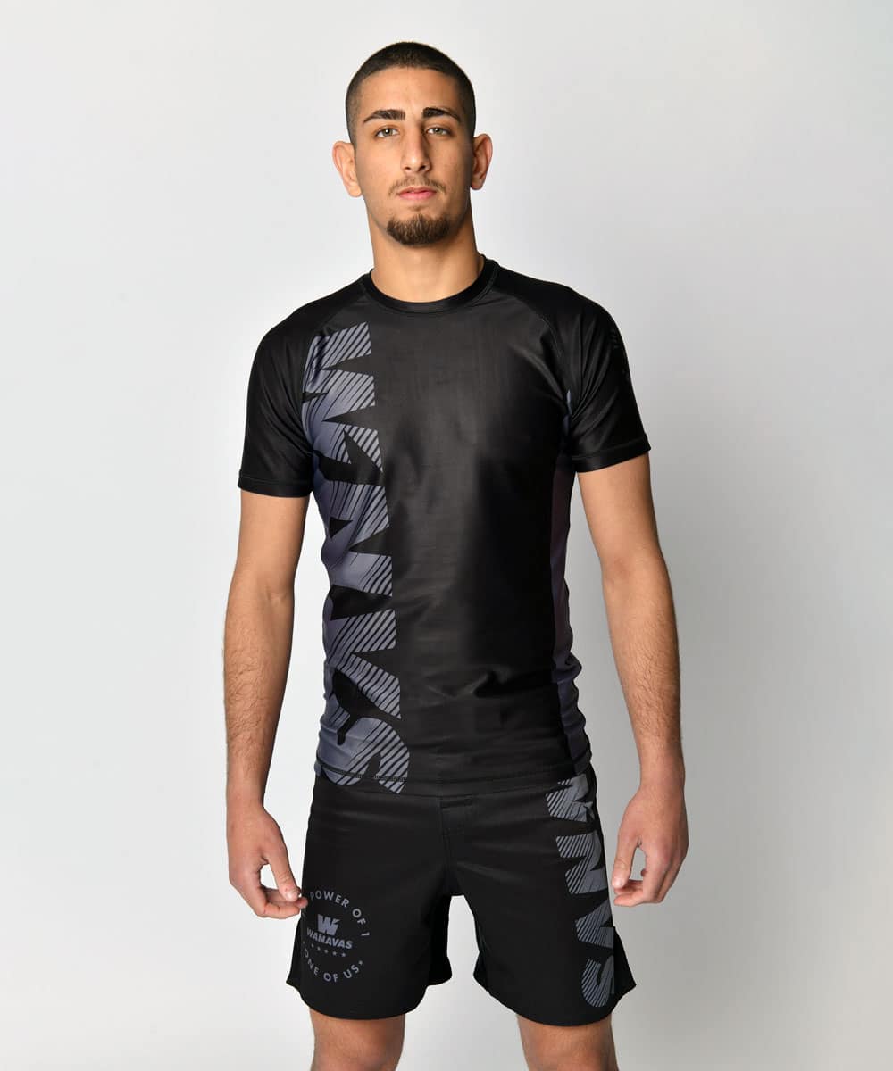 Side WNVS Short Sleeve Rash Guard