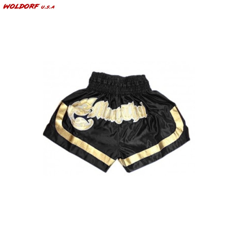 Muay Thai shorts special cutt letters