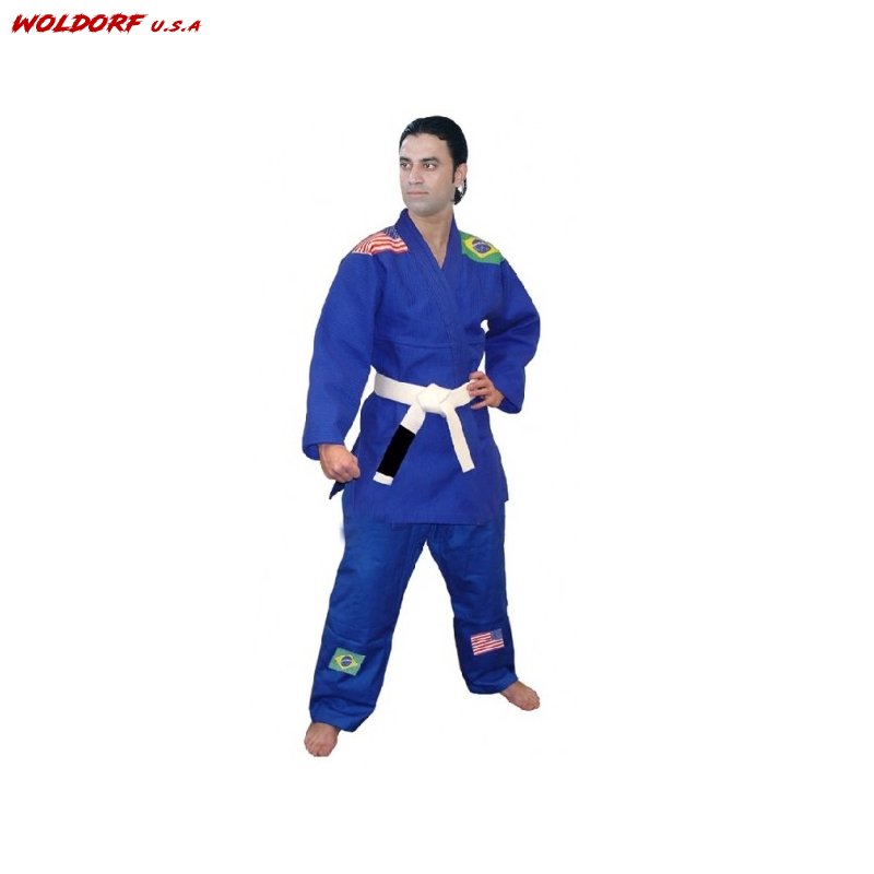 Woldorf USA GOLD WEAVE BJJ KIMONO