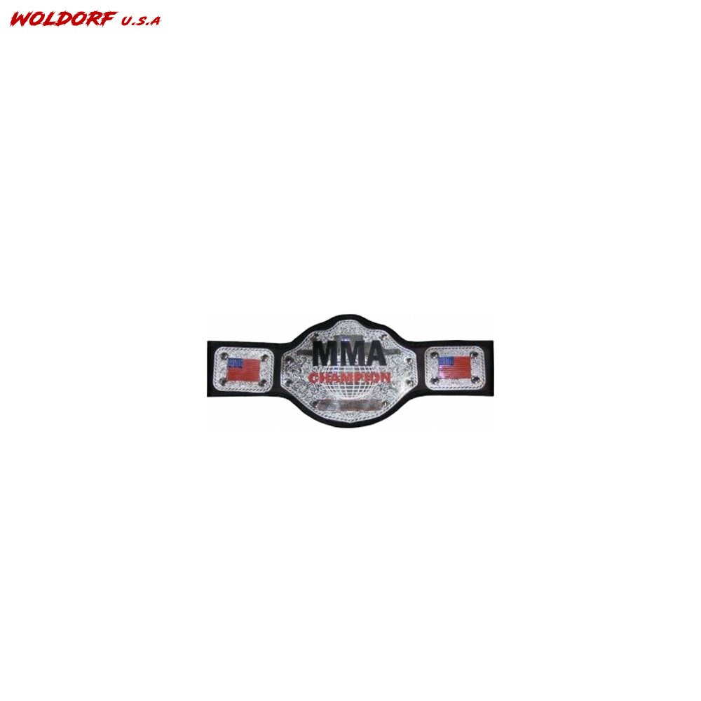 MMA CHAMPIONSHIP Silver Plated BELT