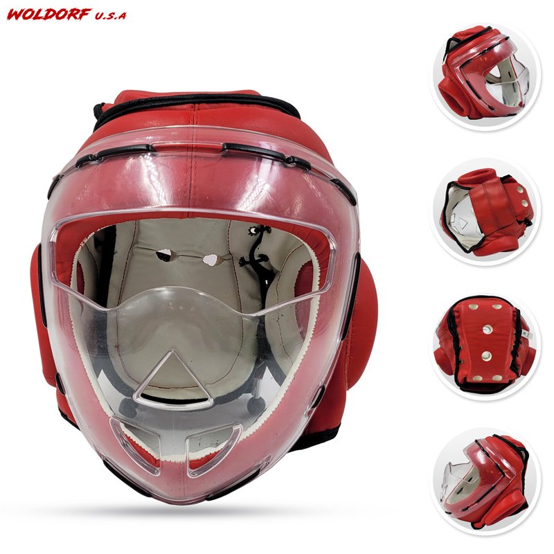 Clear Face Cover Head Gear