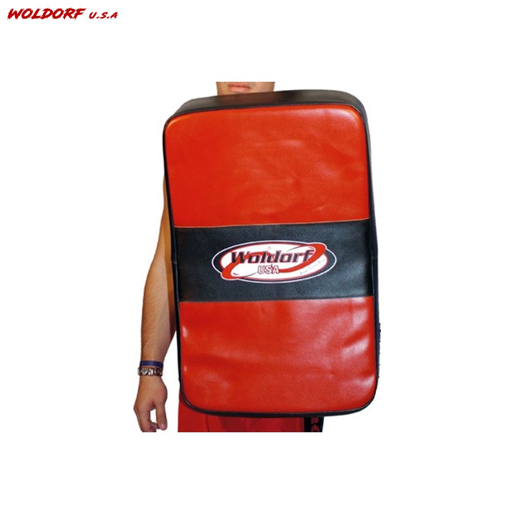 Kick Shields in leather for heavy hitters