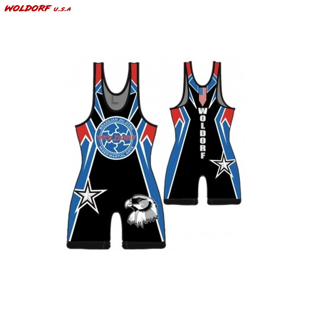 Wrestling singlet sublimation