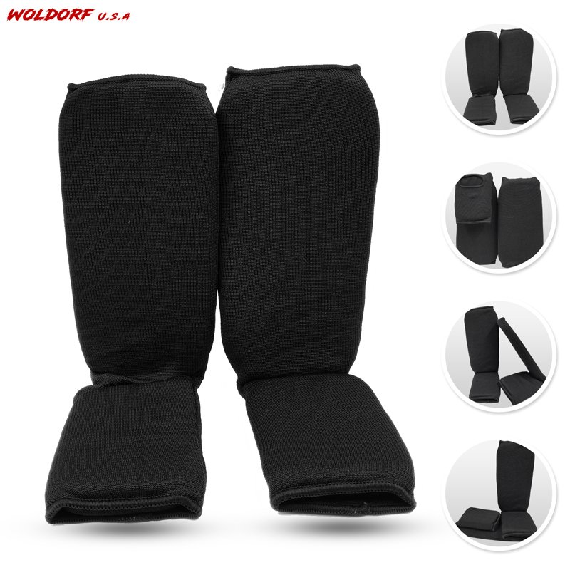 Shin instep made from polyester