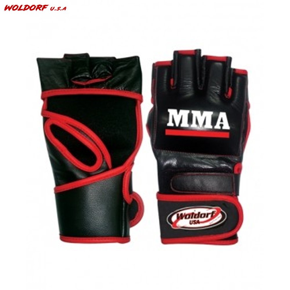 MMA gloves in leather