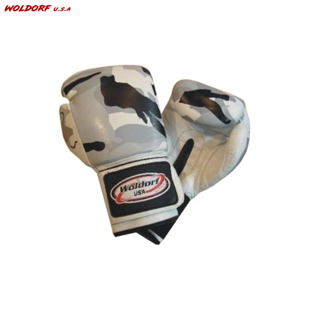 Cameouflage Print Boxing Gloves