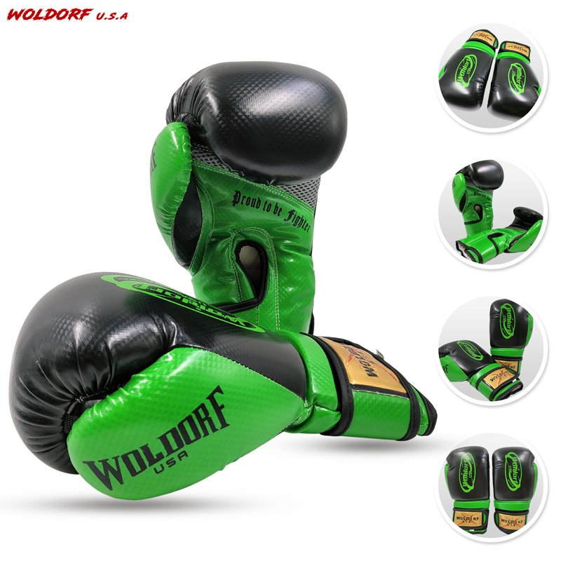 Boxing gloves Black and Green