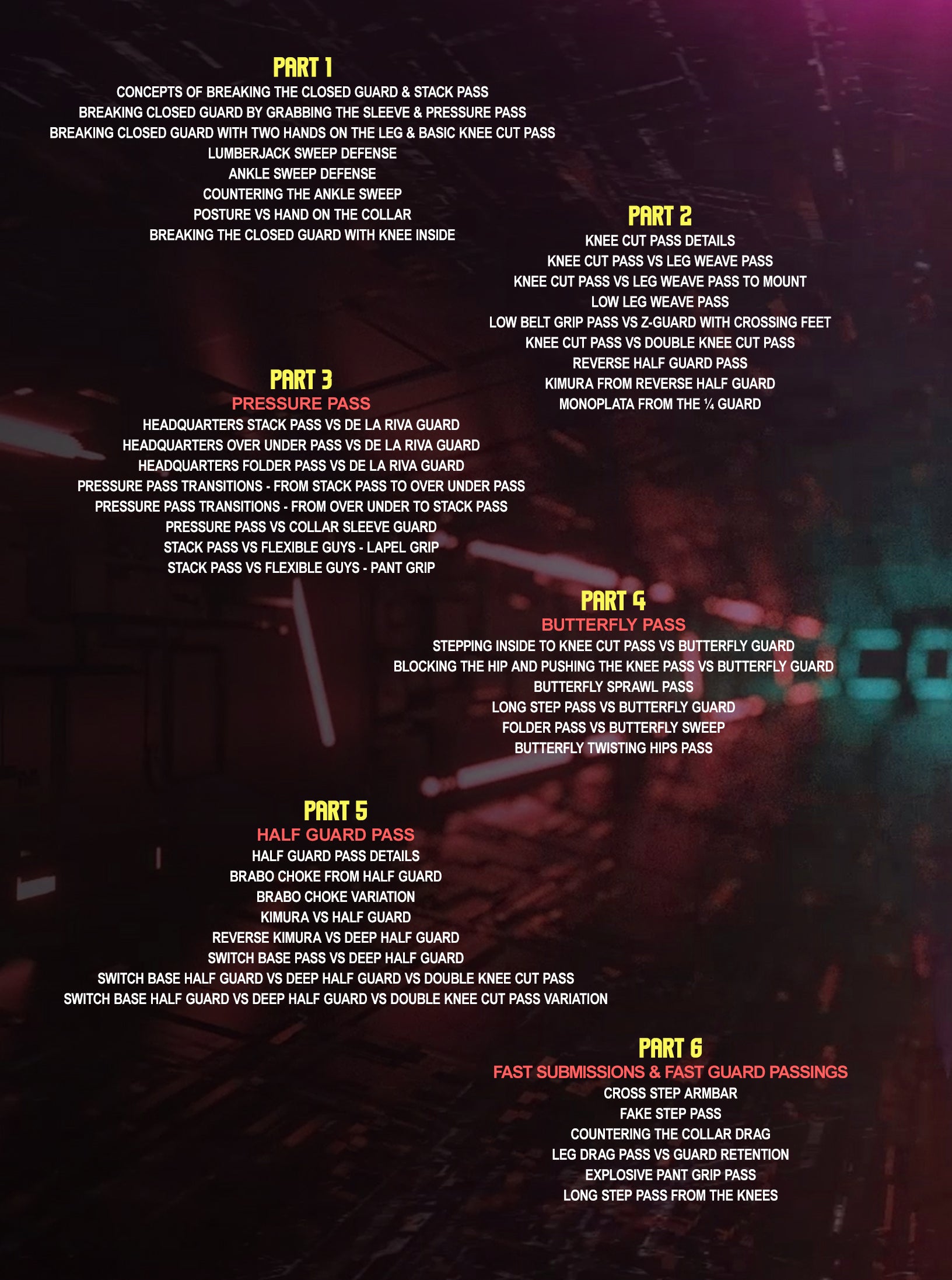 Guard Passing Beyond The Basics by Thomas Lisboa image 2