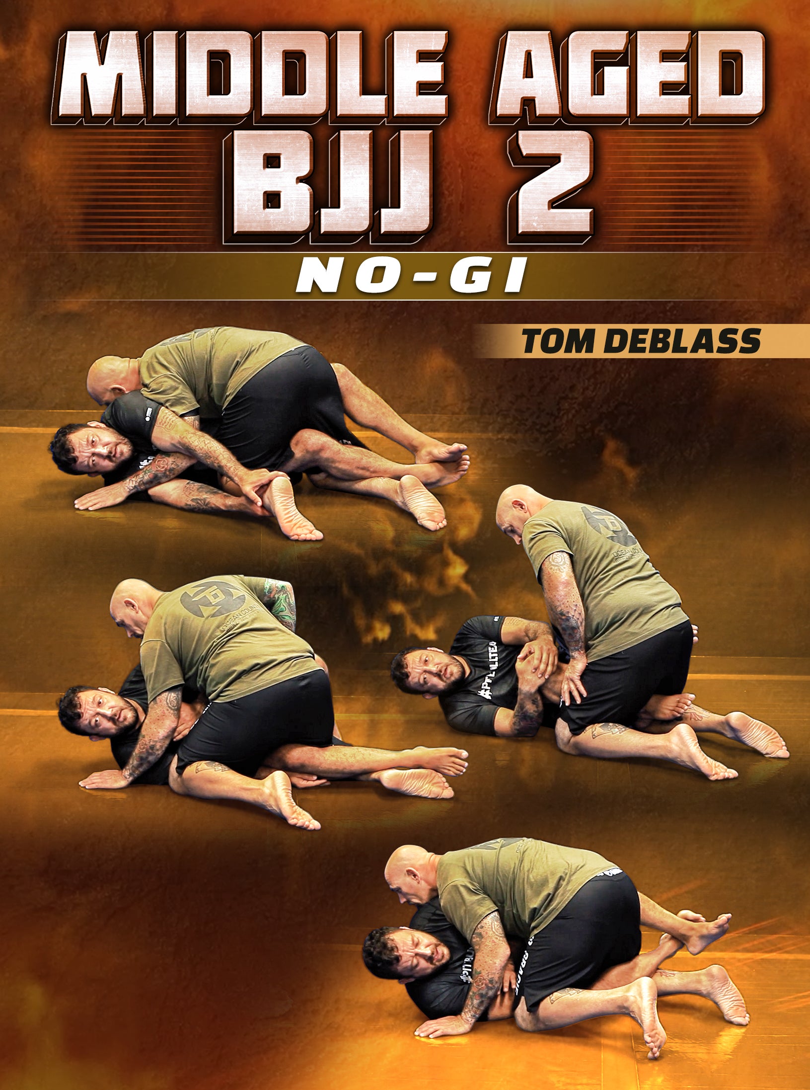 Middle Aged BJJ 2: No Gi by Tom DeBlass image 1