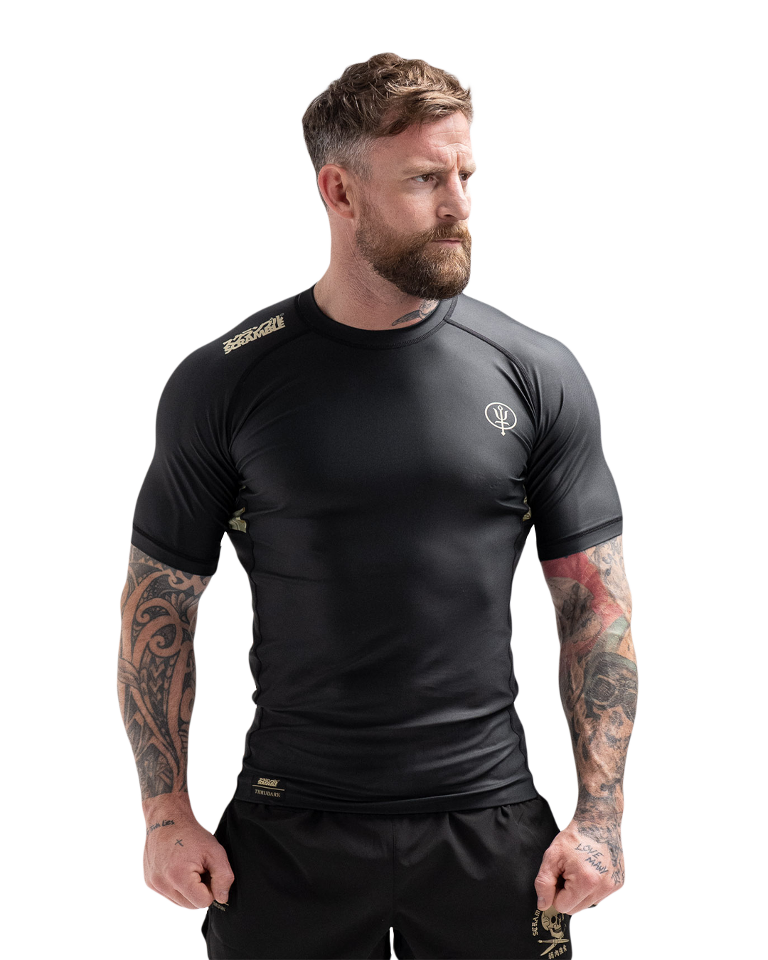 Scramble x Thrudark Enshu MK1 Rashguard – Short Sleeved