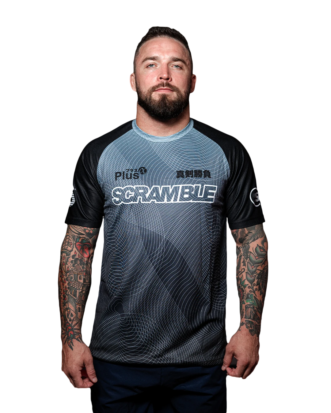 Dorai Training Top – Black/Grey