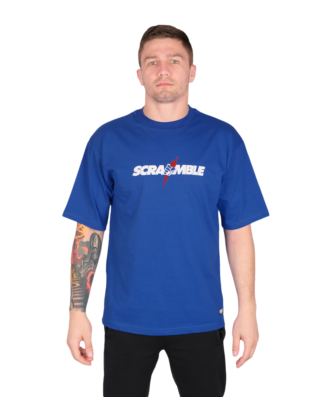 Scramble Never Die T-Shirt – Blue