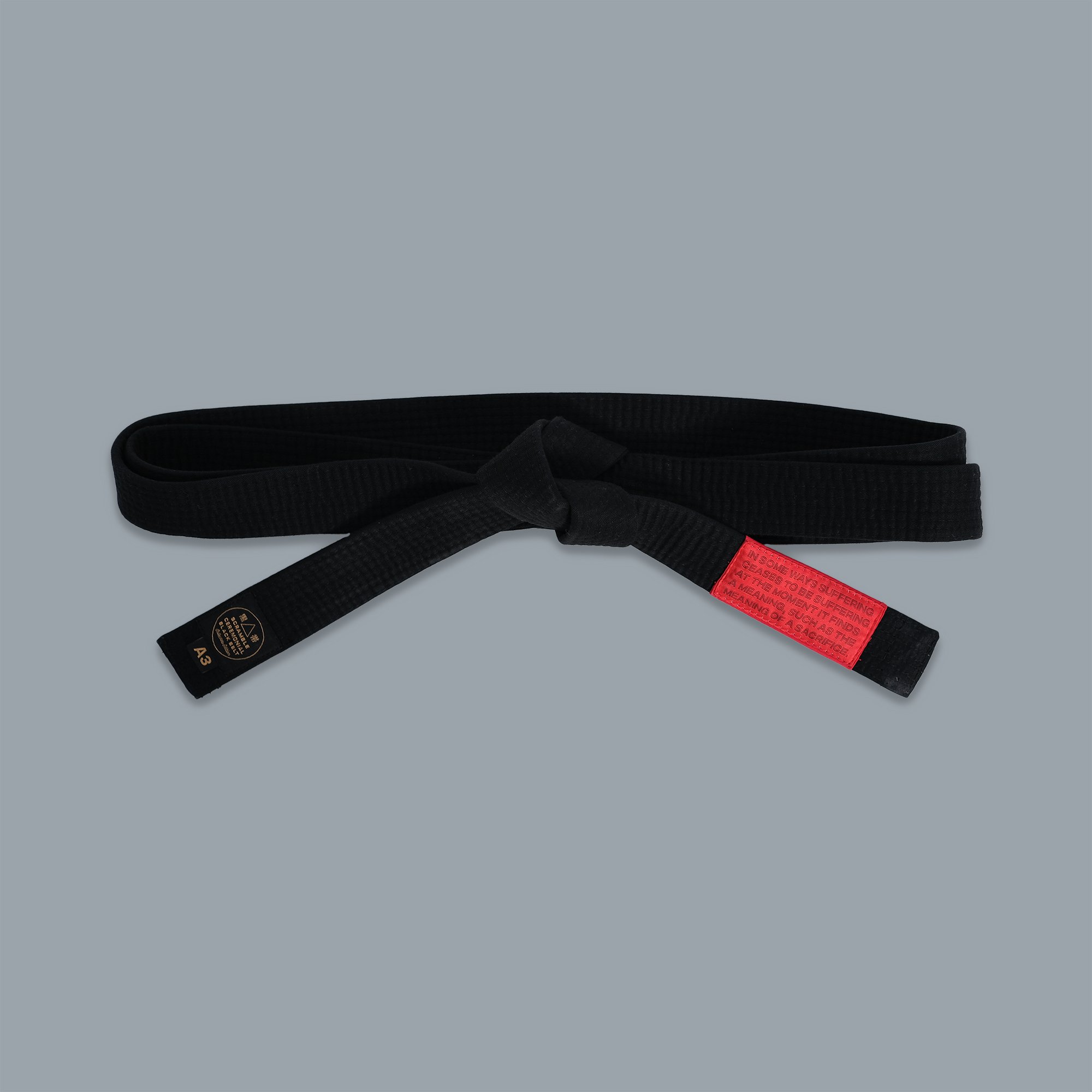 Scramble Ceremonial Black Belt