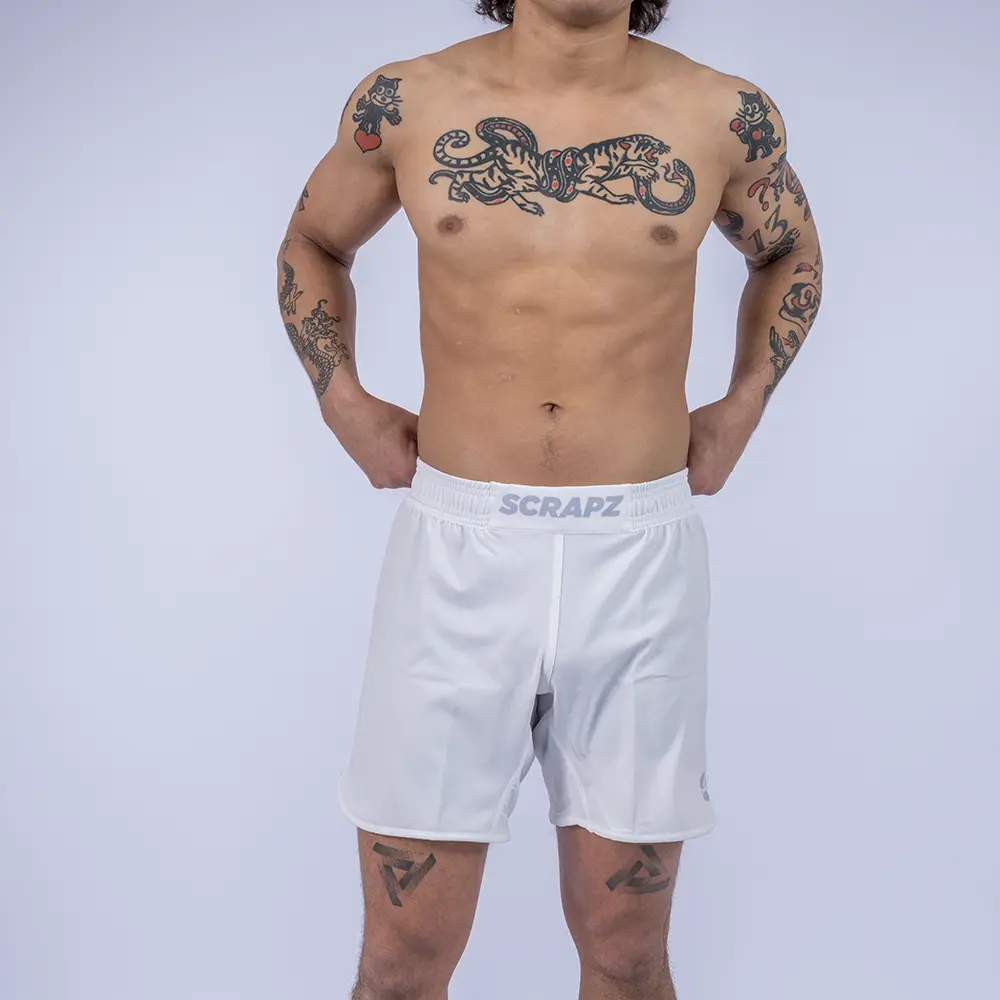 Scrapz Shorts white