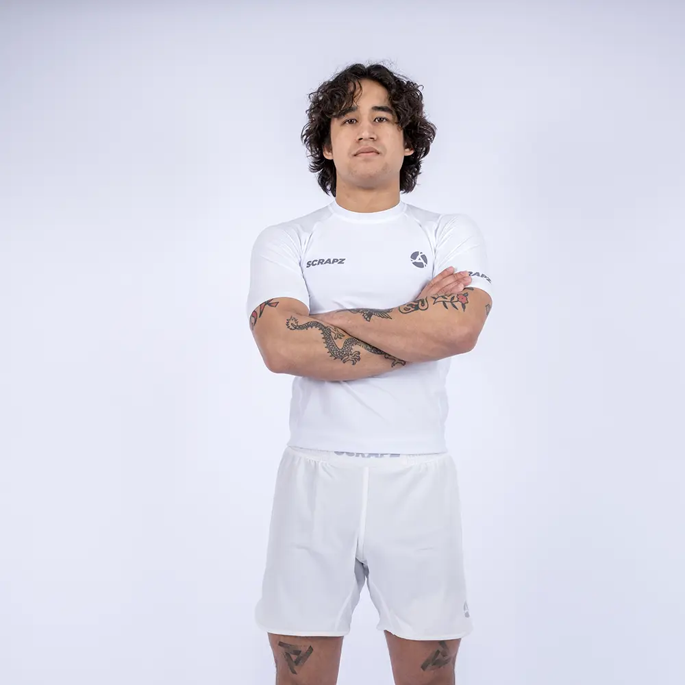 Scrapz Rashguard white