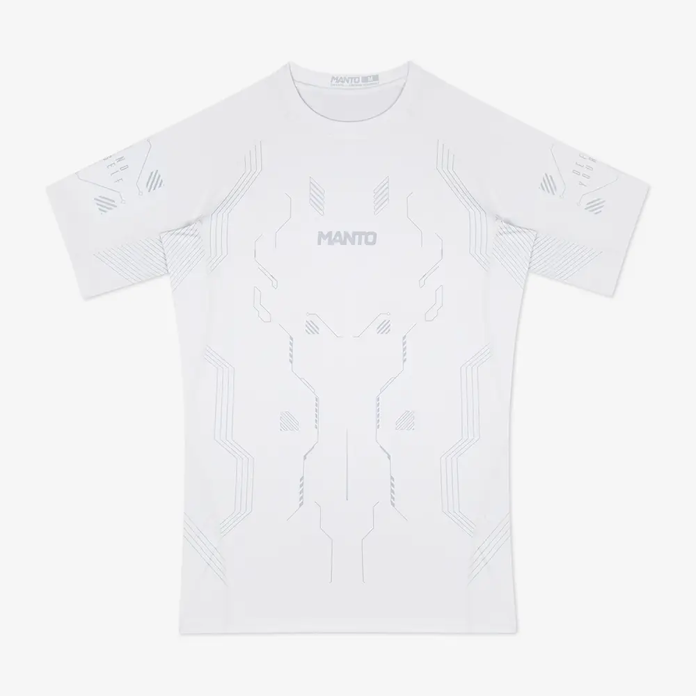 Manto Rashguard Shield white