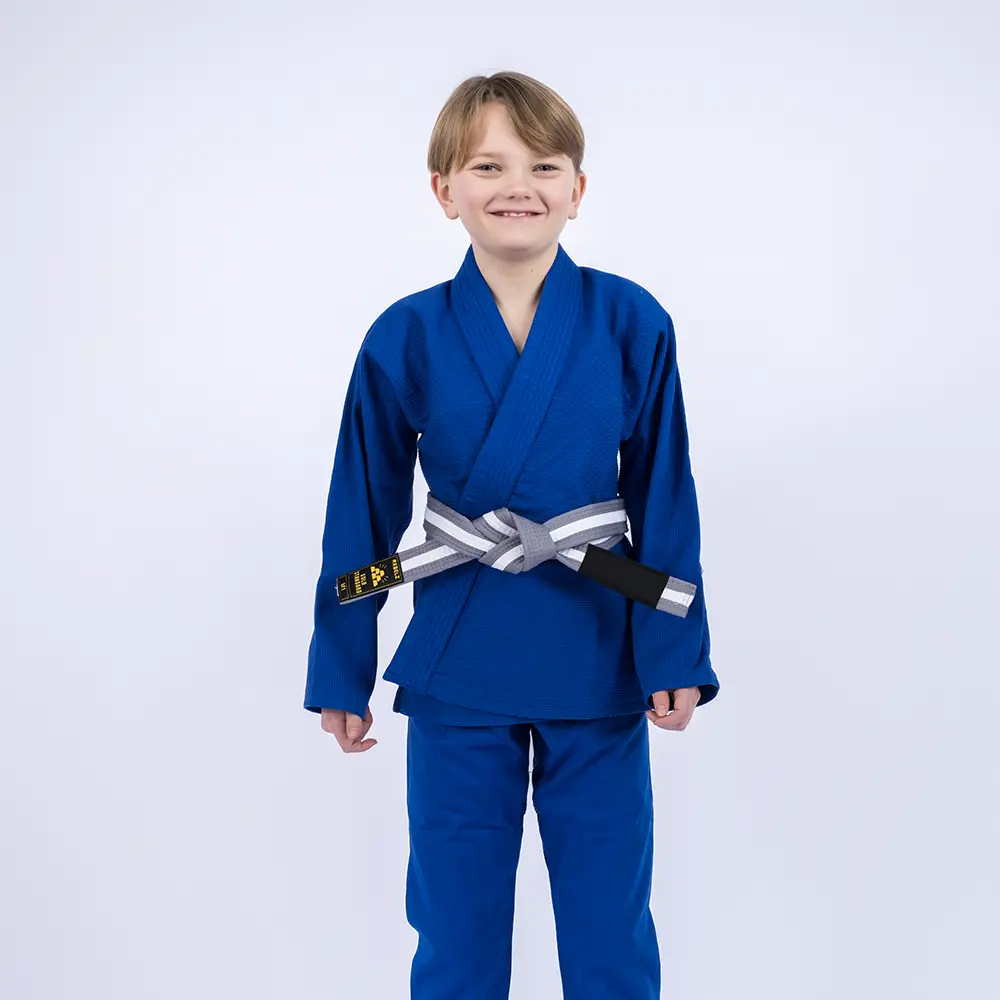 Rebelz BJJ Gi Kids Academy 2 blue
